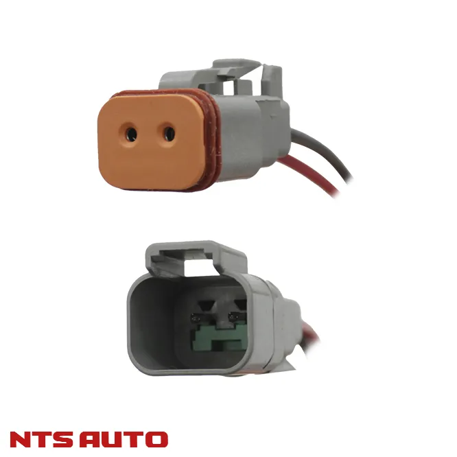 Конектор влагозащитный 2 контакта папа