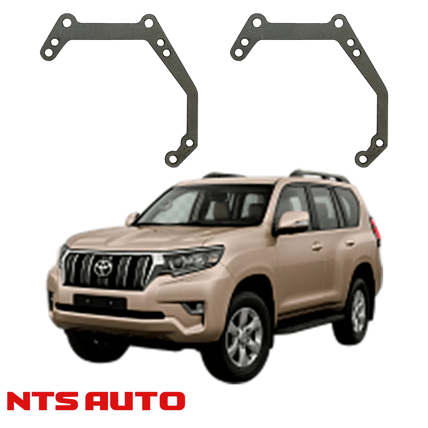 Переходные рамки для Toyota Land Cruiser Prado 150 (2009-2015)