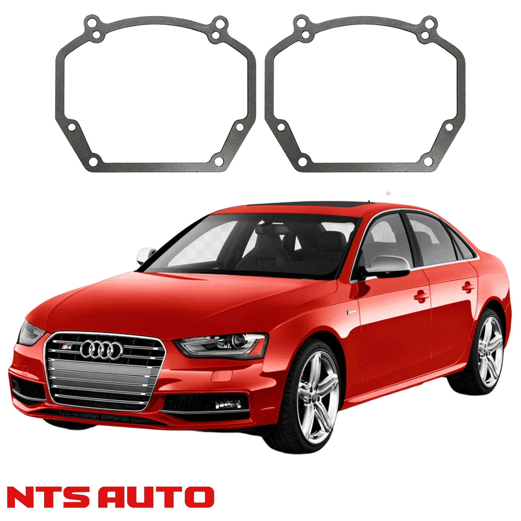 Переходные рамки для Audi A4 B6  (2001-2004)